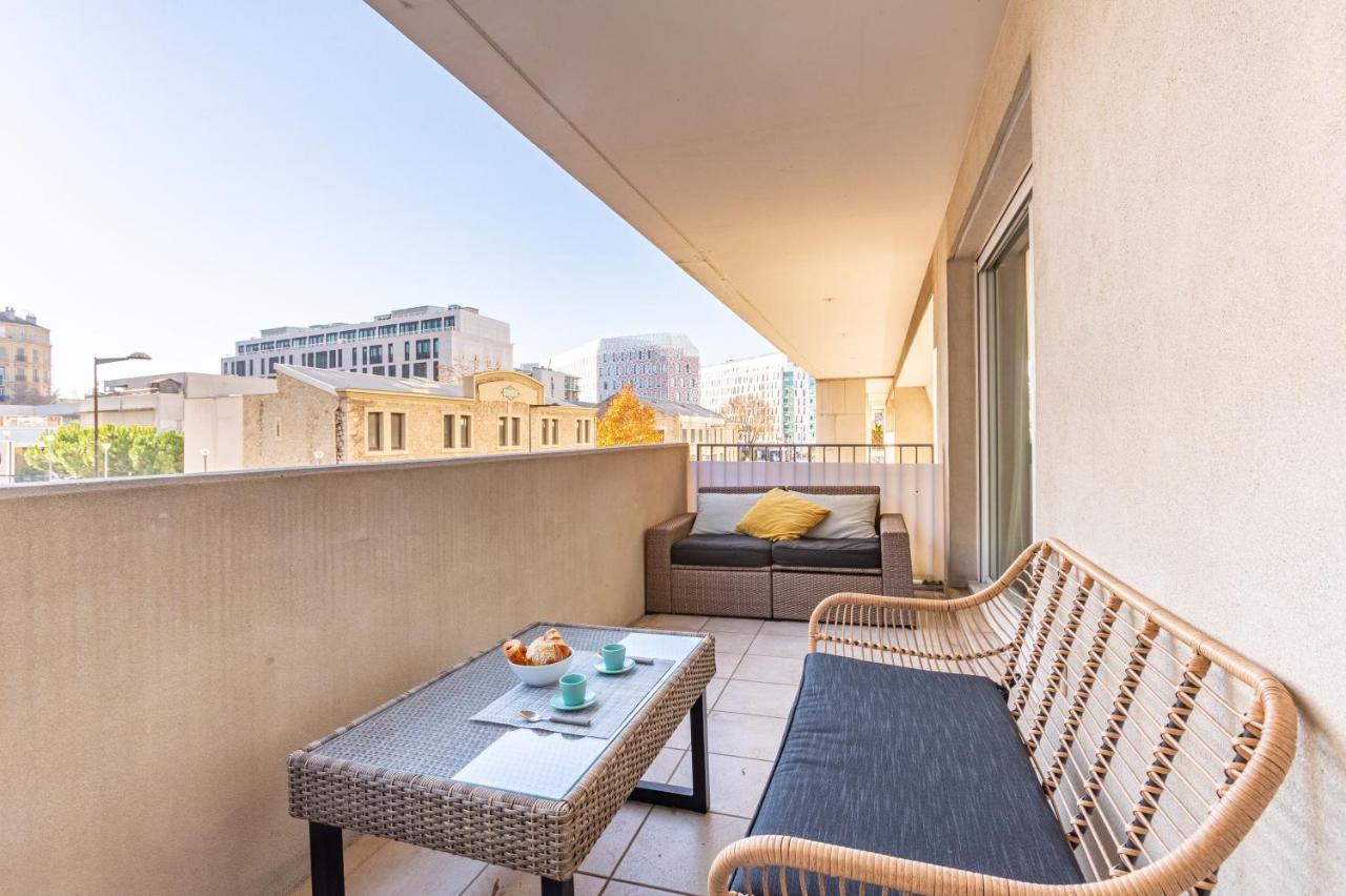 Melchior - Beau T2 Avec Terrasse Au Coeur D'Euromediterranee Marseilles Exterior foto