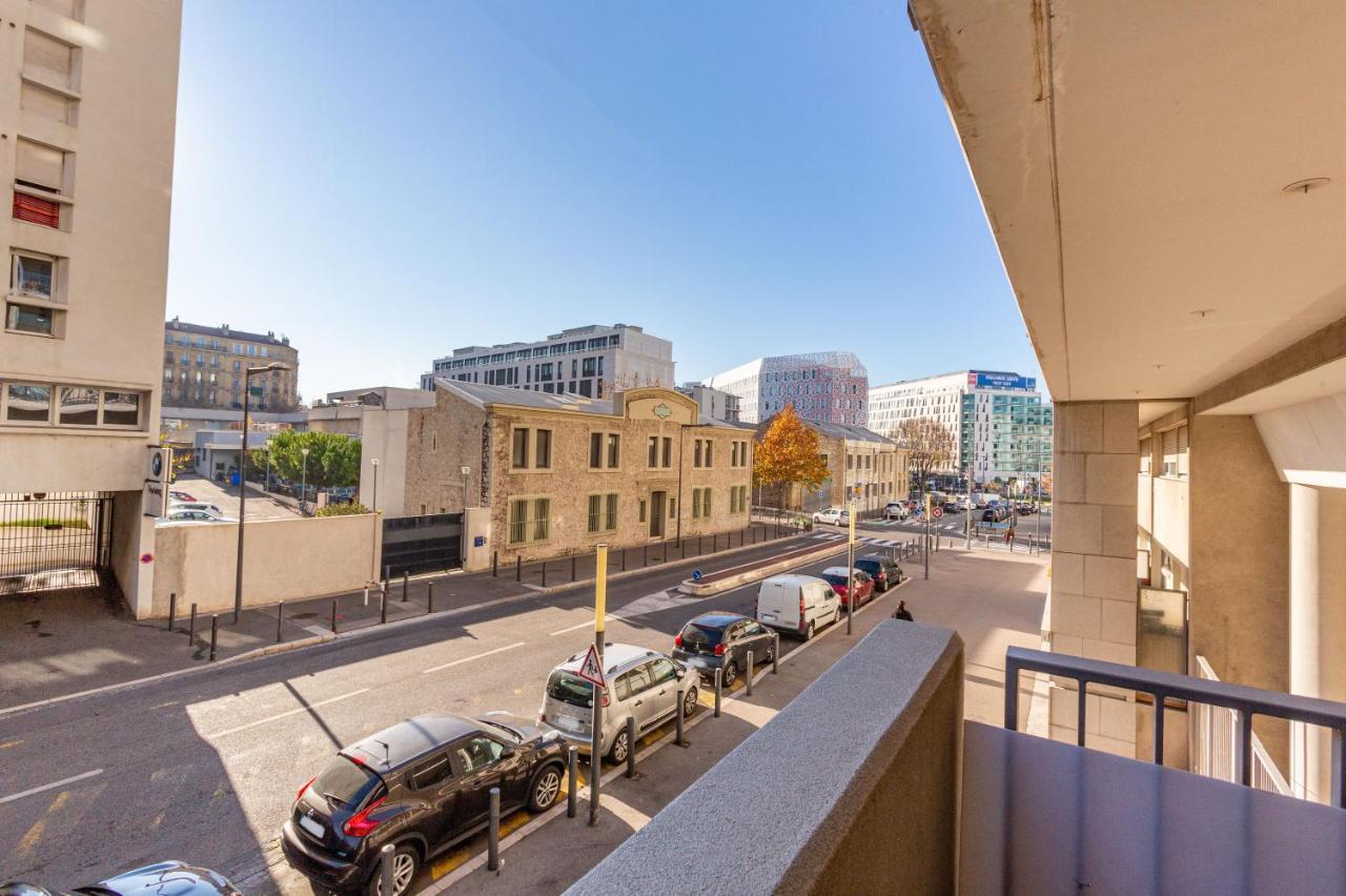 Melchior - Beau T2 Avec Terrasse Au Coeur D'Euromediterranee Marseilles Exterior foto